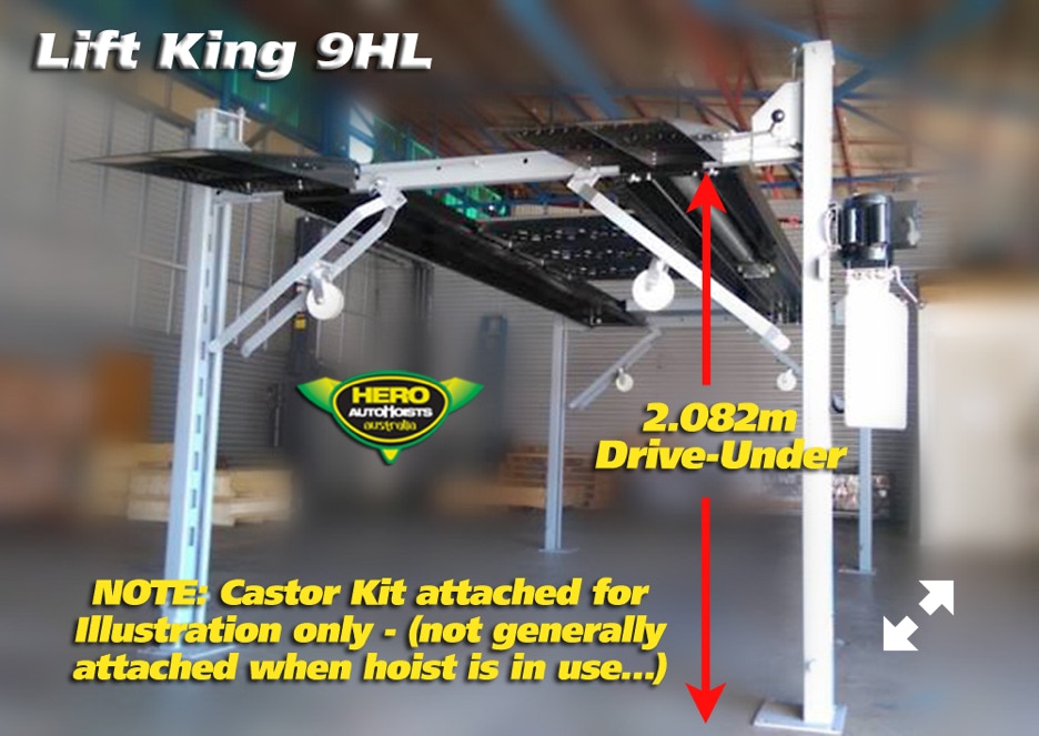 Standard-Length Model / High-Lift. Adjustable Ladder-Lock System.  2nd Gen Design. Euro Certified. 4000kgs Capacity
